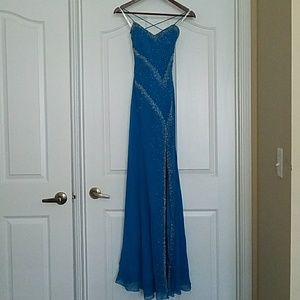 Blue Prom Dress